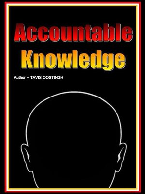 cover image of Accountable Knowledge